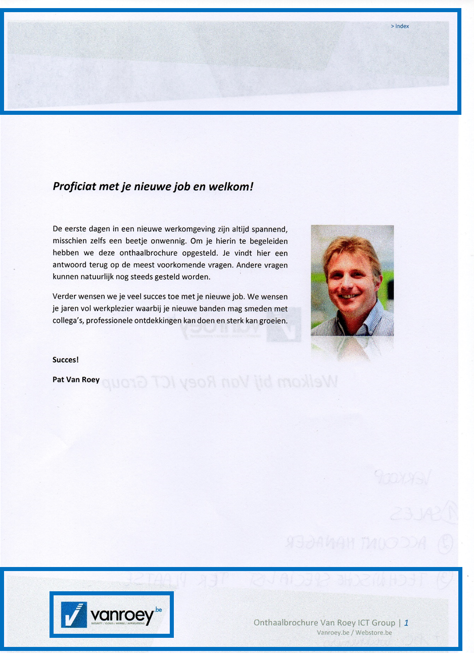 Eerste pagina van bundel